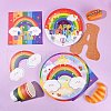 Rainbow Theme Birthday Party Decoration Sets ST-CJ0030-01-5