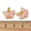 Rack Plating Brass Pendants KK-Q009-07G-04-3