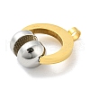 Ion Plating(IP) 304 Stainless Steel Pendants STAS-M329-04G-2