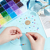   5800~6240Pcs 24 Colors Transparent Acrylic Beads TACR-PH0001-58-3