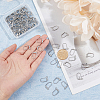 DICOSMETIC 100Pcs 304 Stainless Steel Leverback Earring Findings STAS-DC0015-93-3