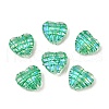 Transparent Glass Enamel Beads GLAA-S388-01E-1