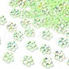 Transaparent Acrylic Beads PACR-H004-01F-1
