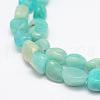 Natural Amazonite Beads Strands G-F521-25-3