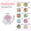10 Boxes 10 Colors PET Shiny Nail Art Glitter MRMJ-TA0001-33-12