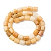 Natural Topaz Jade Beads Strands G-R015-A02-3
