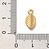 Ion Plating(IP) 304 Stainless Steel Charms STAS-P371-029G-3