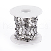 Tarnish Resistant 304 Stainless Steel Link Chains CHS-L019-01B-P-2