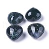 Mother's Day Gifts Natural Moss Agate Heart Love Stone G-F659-B30-1