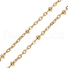 304 Stainless Steel Virgin Rosary Bead Necklaces NJEW-JN05107-5