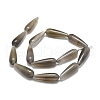 Natural Grey Agate Beads Strands G-E576-39-2