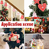 SUNNYCLUE 80Pcs 8 Styles Christmas Theme Wood Pendants WOOD-SC0001-81-5
