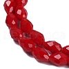 Opaque Solid Color Beads Strands EGLA-N013-P8mm-D07-3