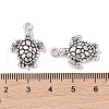 Tibetan Style Alloy Turtle/Tortoise Pendants TIBEP-Q043-208-RS-3