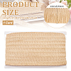 25M Polyester Tassel Lace Ribbon OCOR-WH0082-192A-2