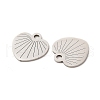 Non-Tarnish 201 Stainless Steel Pendants STAS-K251-059P-2
