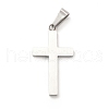 Non-Tarnish 304 Stainless Steel Pendants STAS-K244-05P-2