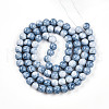 Baking Painted Glass Beads Strands X-DGLA-N003-10mm-C07-3