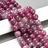Natural Cherry Blossom Agate Beads Strands G-B076-A02-03-1