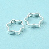 Rack Plating Brass Bead Frames KK-WH0084-02S-2