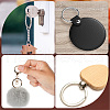 Beebeecraft 316 Surgical Stainless Steel Keychain Clasps STAS-BBC0005-81A-5