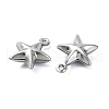 Non-Tarnish 304 Stainless Steel Charms STAS-L024-012P-2
