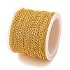 Brass Curb Chains KK-P304-02B-G-3