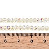 Transparent Glass Beads Strands EGLA-N016-3mm-05-4