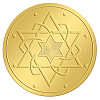 Self Adhesive Gold Foil Embossed Stickers DIY-WH0211-290-1