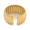 304 Stainless Steel Open Cuff Ring for Women X-RJEW-U014-05G-3