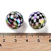 UV Plated Acrylic Beads OACR-O008-03A-3
