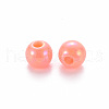 Opaque Acrylic Beads MACR-S370-D6mm-SS2109-2