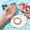 220Pcs 10 Colors Electroplate Glass Beads Strands EGLA-YW0003-26-5