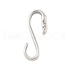304 Stainless Steel Hook Clasps STAS-Z130-05P-1