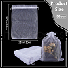 SOFPLATE 30pcs Large Organza Pouches Portable Shoes Bag Travel Storage Drawstring Bags OP-SP0001-03B-01-2