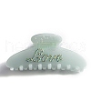 Cellulose Acetate(Resin) Claw Hair Clips PW-WGE37C0-05-1