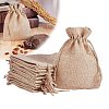 Burlap Packing Pouches Drawstring Bags ABAG-PH0001-18x13cm-05-4