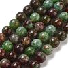 Natural Green Opal Beads Strands G-H045-A03-6MM-2