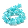 Natural Flower Amazonite Beads Strands G-F769-T01-01-3