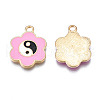 Alloy Enamel Pendants PALLOY-N153-57-3