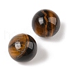 Natural Tiger Eye No Hole Sphere Beads G-K353-04B-04-2