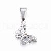 Tarnish Resistant 304 Stainless Steel Pendants STAS-H356-42P-1