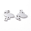 Tarnish Resistant 304 Stainless Steel Charms X-STAS-G215-02P-2
