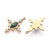 Natural African Jade Faceted Horse Eye Pendants STAS-N109-161G-2