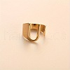 304 Stainless Steel Cuff Rings FS-WGEAFE6-41-1