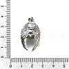 Natural Green Aventurine Round Pendants G-K339-03AS-12-3