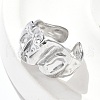 304 Stainless Steel Rings RJEW-D310-01D-P-3