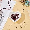 FIBLOOM 2 Strands Natural Garnet Beads Strands G-FI0001-04-5