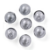 Transparent Blow High Borosilicate Glass Globe Beads X-GLAA-T003-09G-3