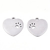 Non-Tarnish 201 Stainless Steel Pendants STAS-S081-084-2